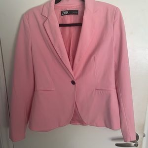 Pink Zara blazer